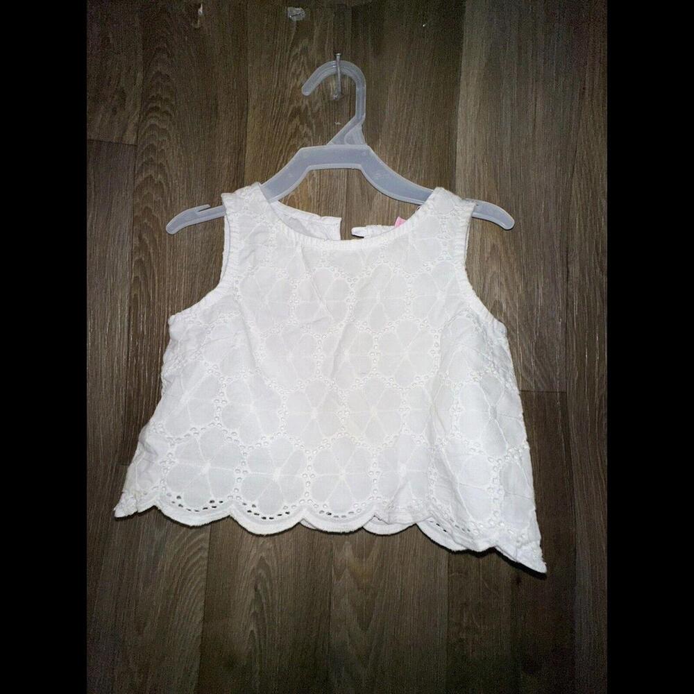 lily pulitzer White Top Girls  Size 3